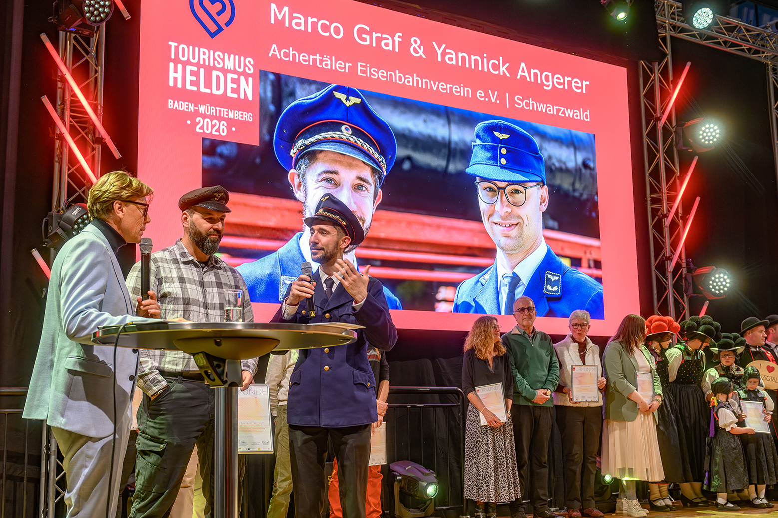 Tourismushelden 2026 - der AEV wurde auf der CMT-Messe in Stuttgart ausgezeichnet!